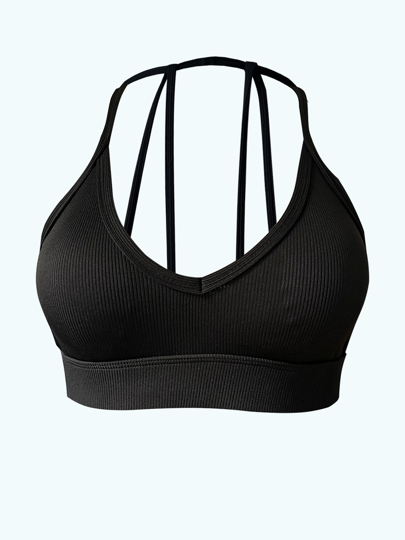 Enge Yoga Top Sexy Sport BH Sport Top Frauen